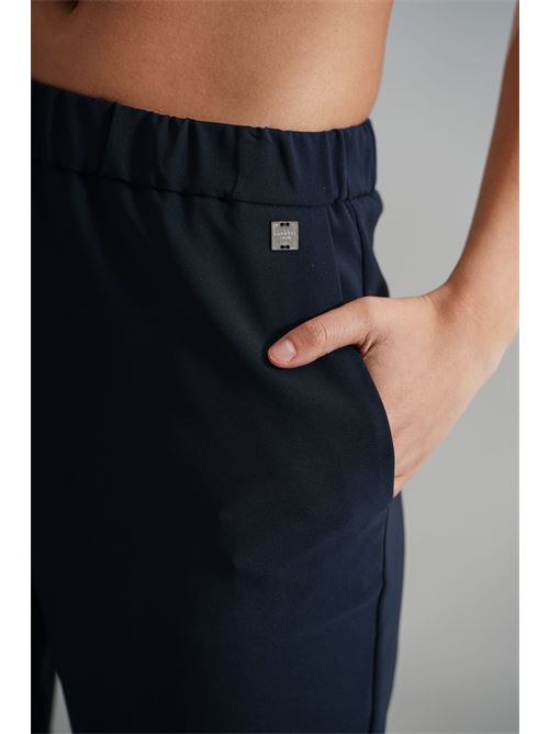 Pantalone elastico Zanetti | ZP4827BLU NOTTE
